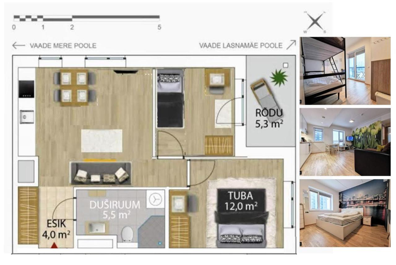 Scandian Apartments - City Park Tallin Exterior foto